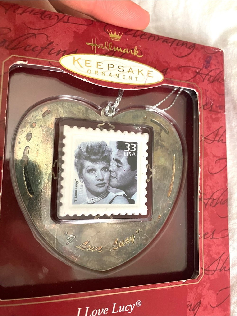 Vintage I love Lucy Hallmark Keepsake Ornament Rare Collectible - Picture 3 of 6